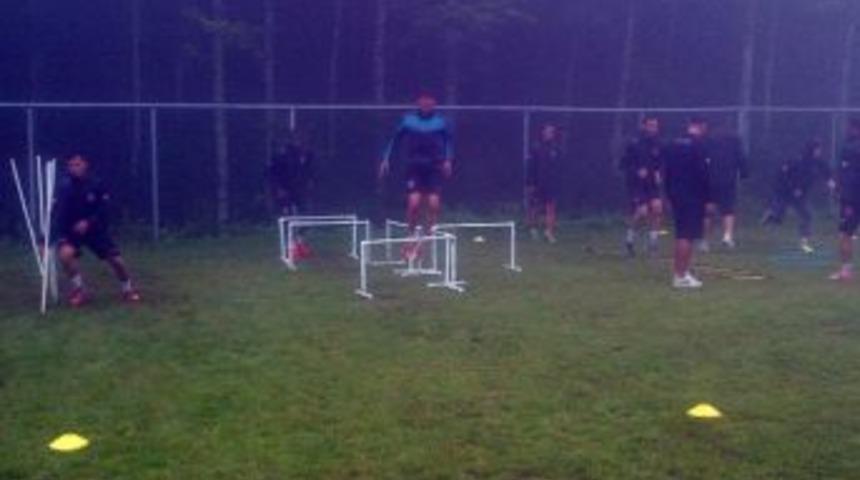 Adanaspor Yağmurda &Ccedil;alıştı