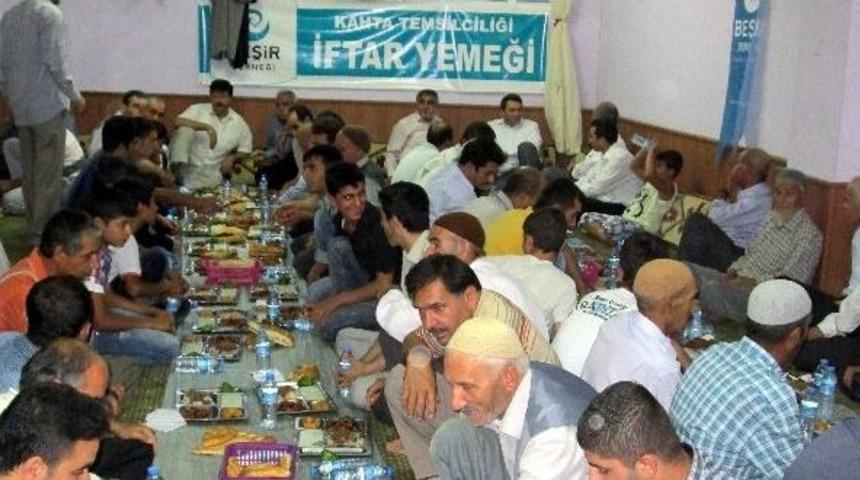 Beşir Derneği, Fakir Vatandaşlara İftar Yemeği Verdi