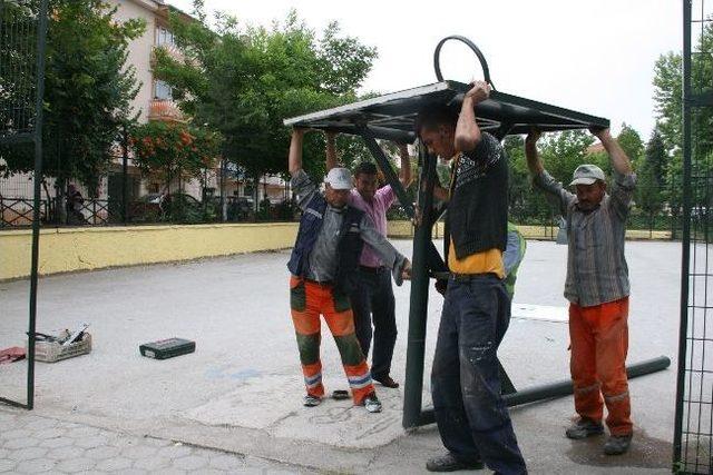Boz&uuml;y&uuml;k&rsquo;te Basketbol Sahalarının Sayısı Artıyor 1