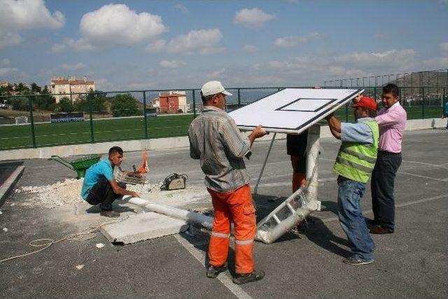 Boz&uuml;y&uuml;k&rsquo;te Basketbol Sahalarının Sayısı Artıyor 2