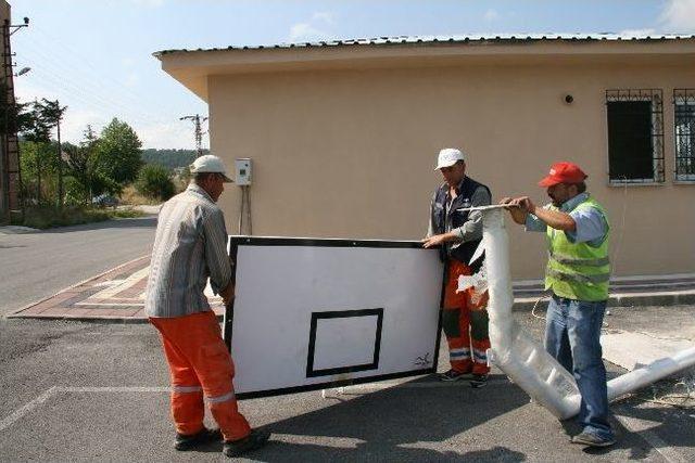 Boz&uuml;y&uuml;k&rsquo;te Basketbol Sahalarının Sayısı Artıyor 3