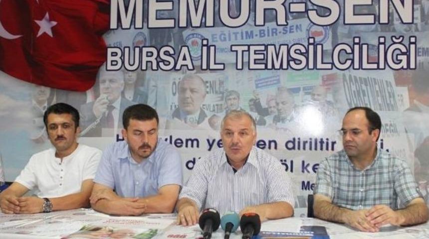 Numan Şeker Memur-sen Olarak Toplu S&ouml;zleşme Taleplerini A&ccedil;ıkladı