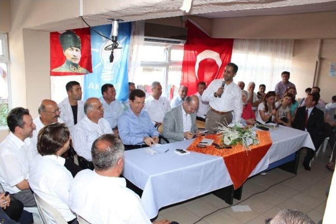 Ak Partili S&uuml;leyman Soylu, Partililer Ve Basın Mensuplarıyla Buluştu