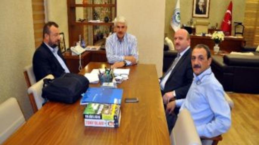 Bbp'den Başkan Sakallı'ya Ziyaret