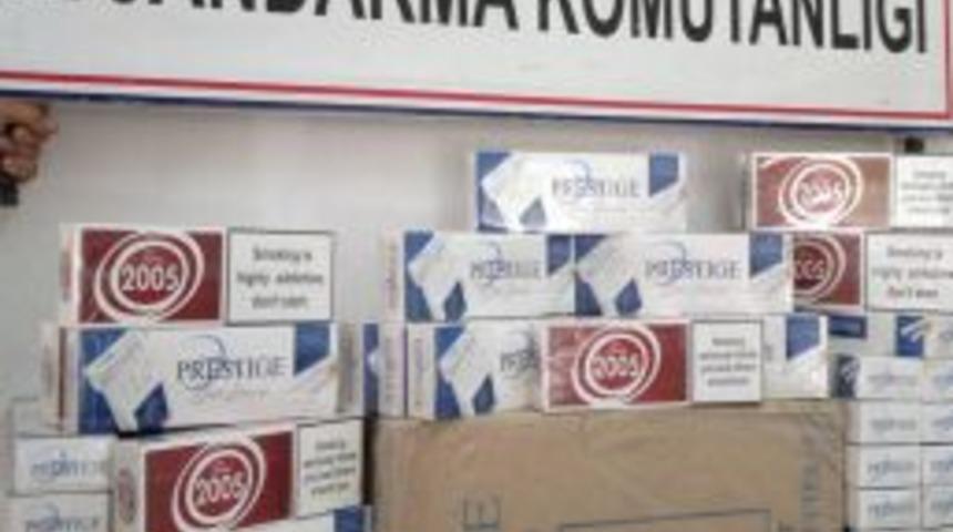 Yozgat'ta Bin 460 Paket Ka&ccedil;ak Sigara Ele Ge&ccedil;irildi