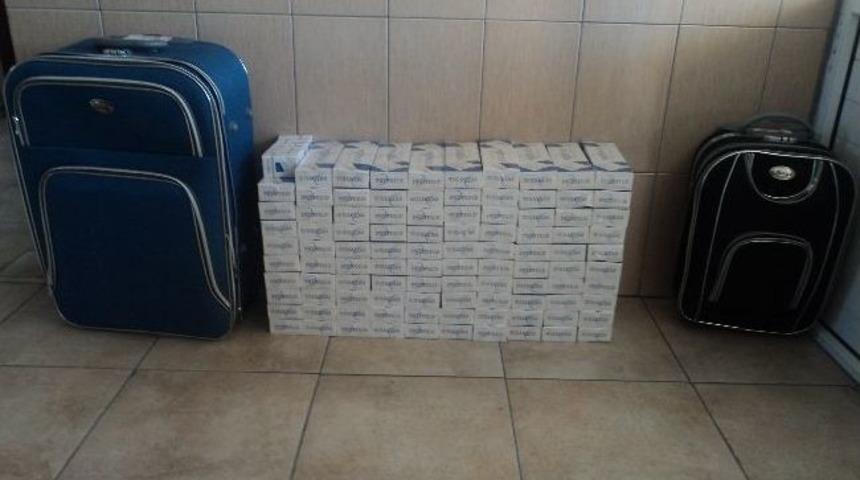 Valizde Sigara Ticaretine Jandarma Engeli