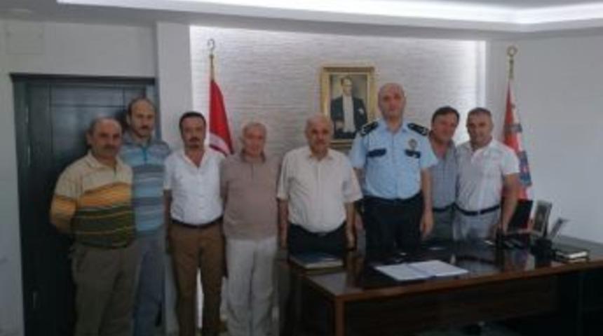 &Ccedil;aycuma Tso Emniyet M&uuml;d&uuml;r&uuml; Murat Biber&rsquo;i Ziyaret Etti