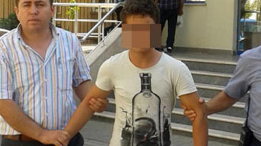 14 yaşında 41. su&ccedil;unda yakalandı