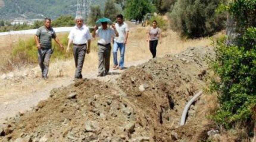 Toptaş K&ouml;y&uuml;ne I&ccedil;me Suyu Hattı D&ouml;şeniyor