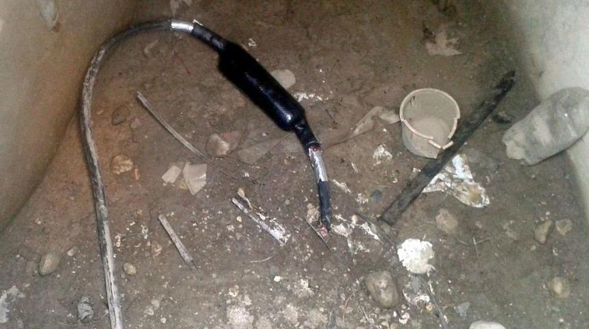 Finike'de Kablo Hırsızlığı Iddiası