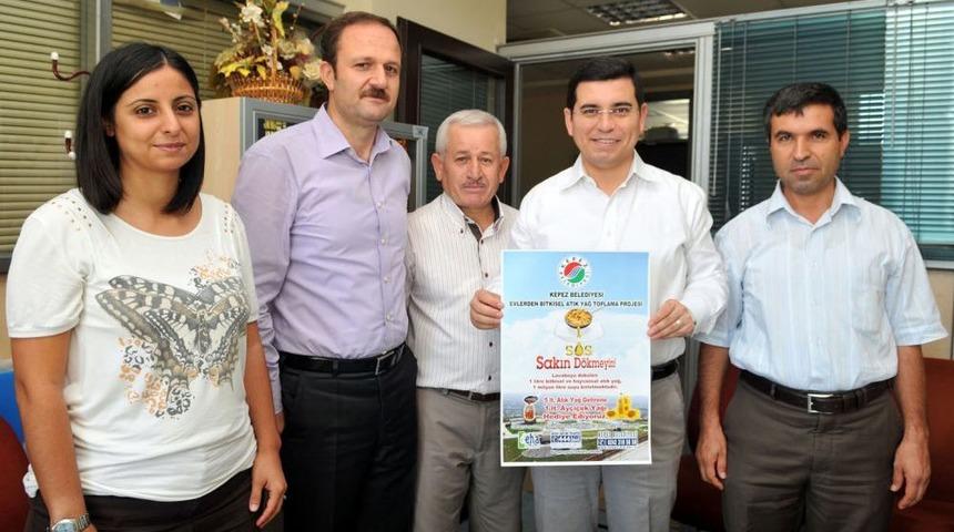 Kepez Belediyesi Evlerden Atık Yağ Toplayacak