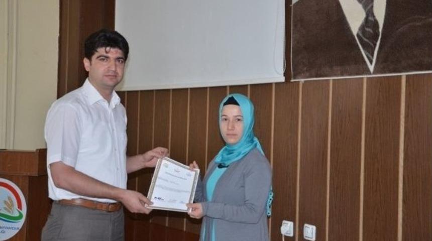 Kantinciler Hijyen Eğitimi Tamamladı