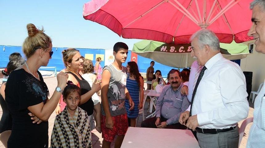 Akkapılılardan Aldırmaz&rsquo;a Havuz Teşekk&uuml;r&uuml;
