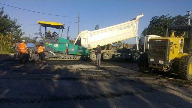 Gümüşçay’da Yol Çalışması Tamamlandı