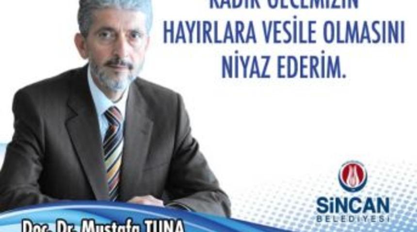 Sincan Belediyesi, Kadir Gecesi İ&ccedil;in &Ouml;zel Bir Program D&uuml;zenledi