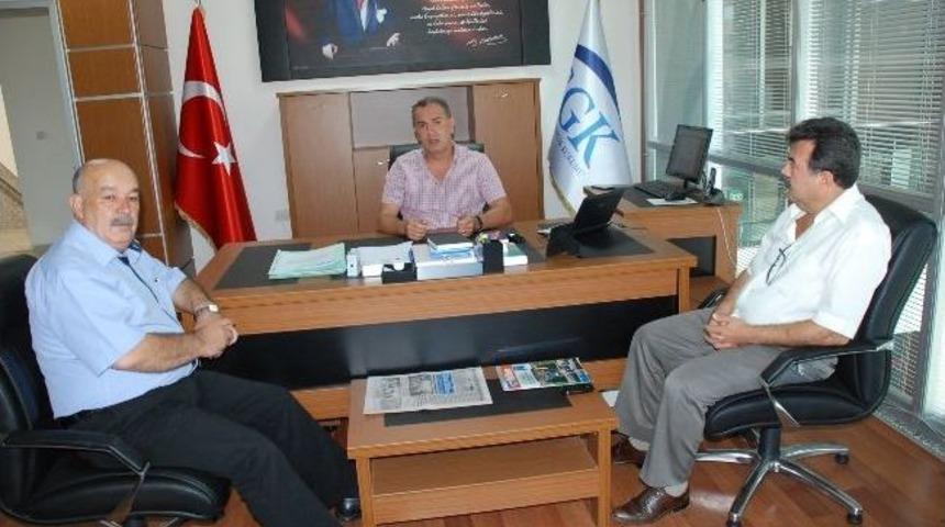 Başkan Kamacı&rsquo;dan Didim Sgk'ya Ziyaret
