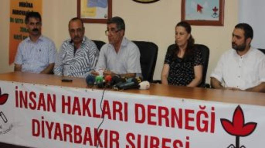 Pkk&rsquo;nın Ka&ccedil;ırdığı İş&ccedil;ilerin Ailelerinden İhd&rsquo;ye Ziyaret