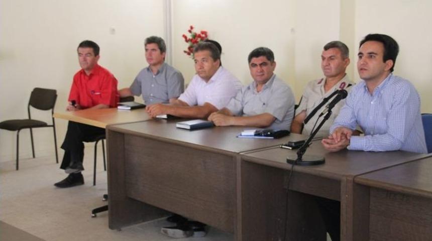 G&uuml;lnar'da Muhtarlar Sorunlarını Anlattı