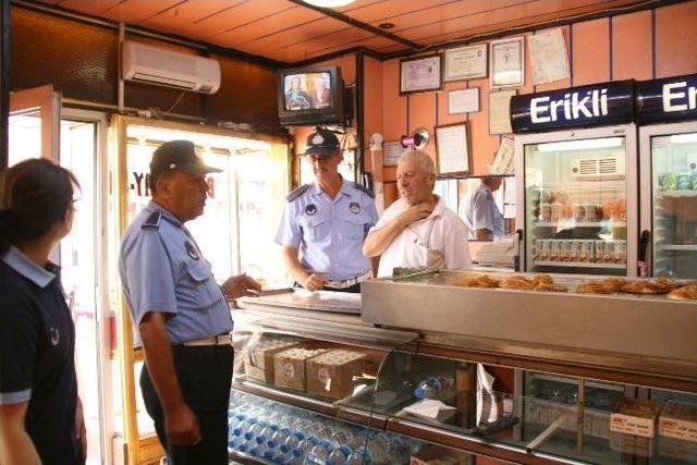 Zabıtadan Ramazan Bayramı Denetimi