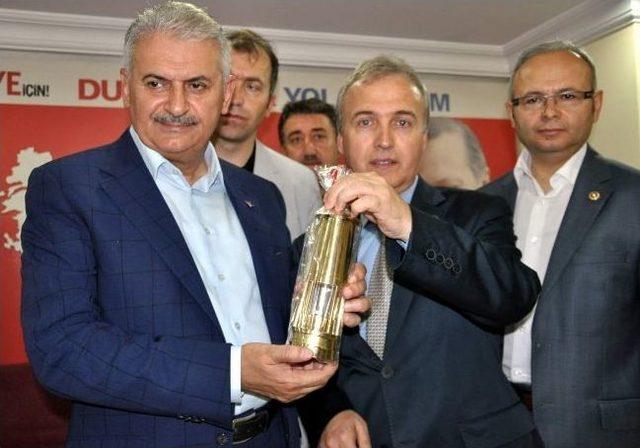 Bakan Yıldırım Ak Parti’de Konuştu