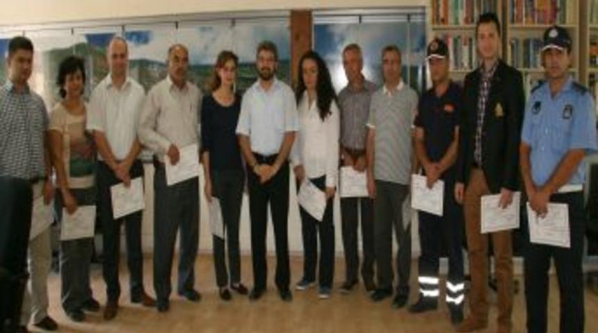 İlk Yardım Kursunu Başarıyla Bitirenlere Sertifikaları Dağıtıldı