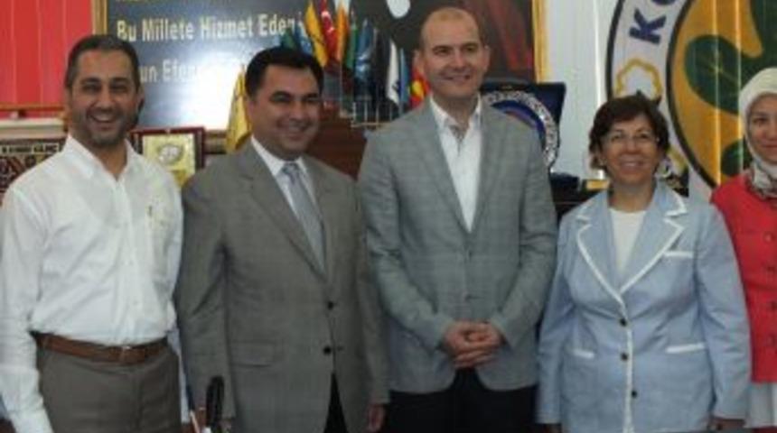 Soylu, K&ouml;şk Belediye Başkanı Kılın&ccedil;'ı ziyaret etti