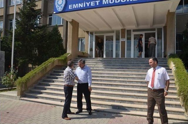 Mhp’li Vekilden Emniyet Müdürü Yılmaz’a Ziyaret