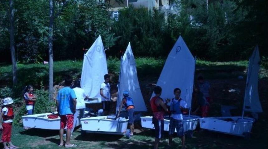 Alleben G&ouml;leti Yelken Sporlarına Hazır