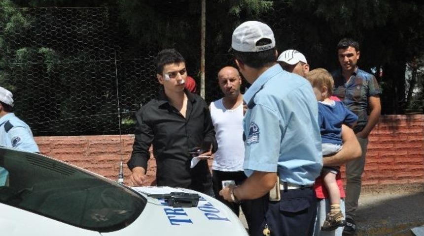 Hastane Yolunda Trafik &Ccedil;ilesi