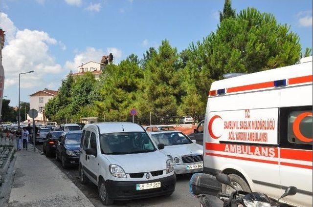 Hastane Yolunda Trafik Çilesi