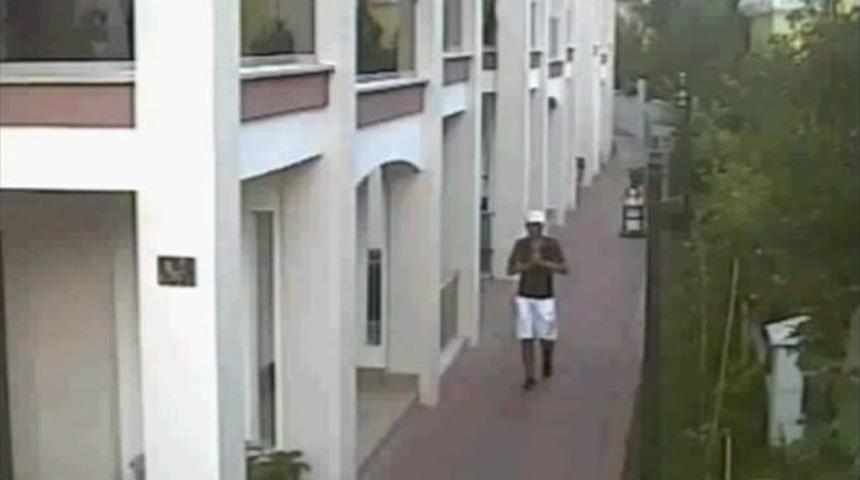 Sitede Polis Hırsız Kovalamacası