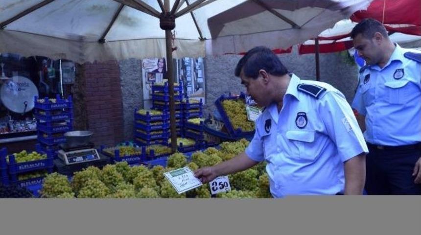 Zabıtadan Semt Pazarlarına Denetim