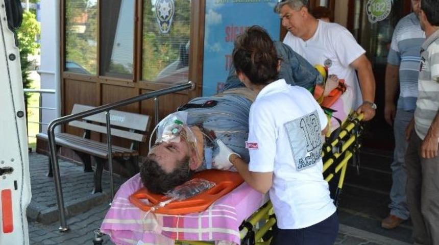 Geliboluda Trafik Kazası: 1 Yaralı