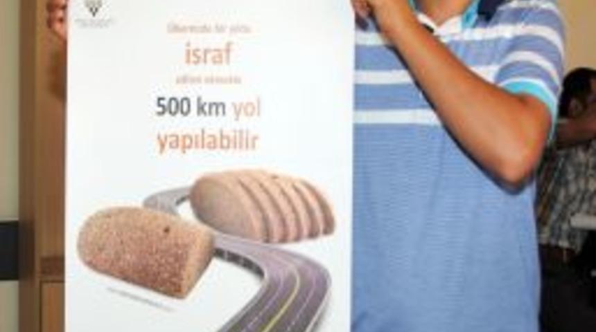 M&uuml;ft&uuml;l&uuml;k, Ekmek Israfına Afişlerle Dikkat &Ccedil;ekiyor