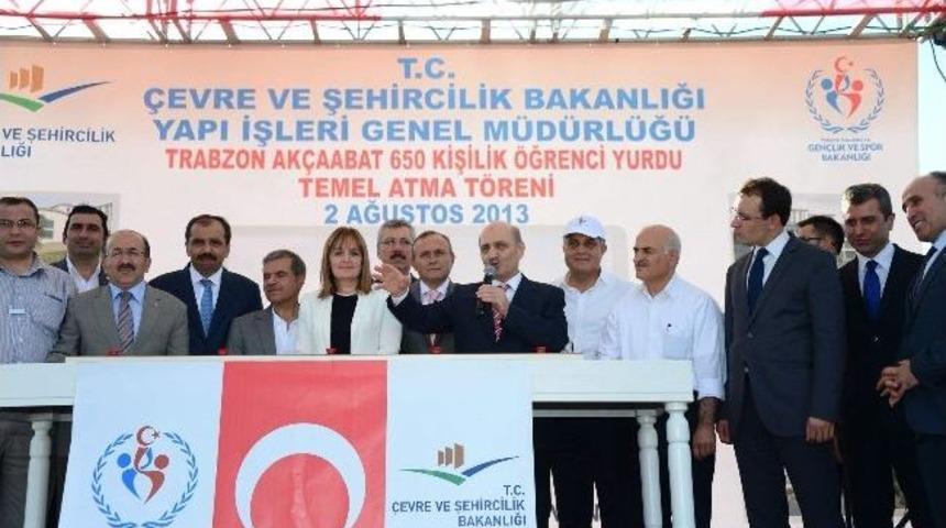 &Ccedil;evre Ve Şehircilik Bakanı Bayraktar Trabzon&rsquo;da