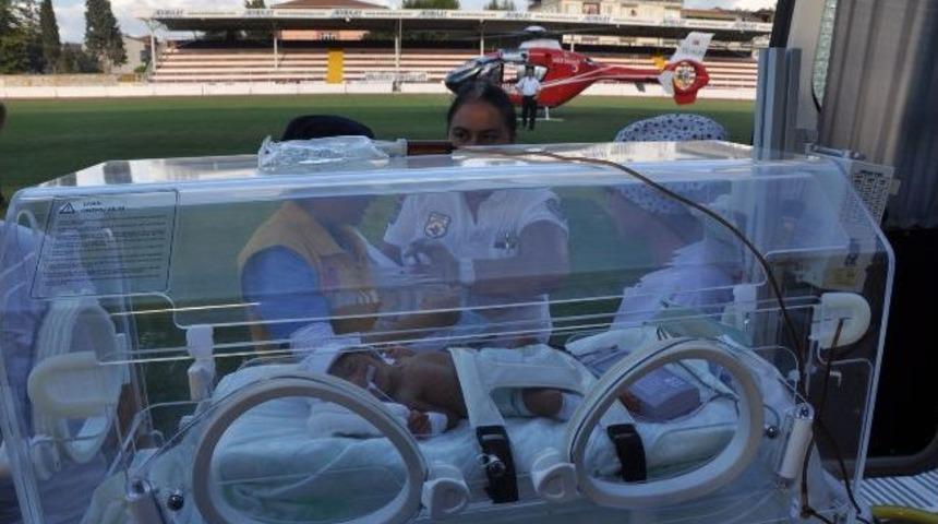 Hava Ambulansı 6 Aylık Bebek İ&ccedil;in Havalandı