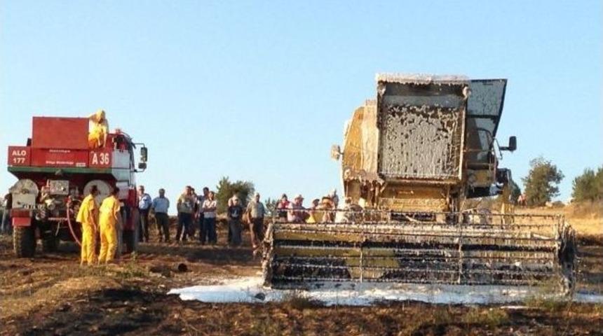 Bi&ccedil;erd&ouml;ver Ve Buğday Ekili 24 D&ouml;n&uuml;ml&uuml;k Alan Yandı