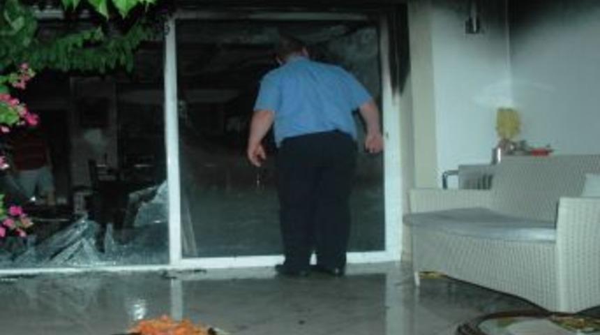 L&uuml;ks Rezidansta Yangın