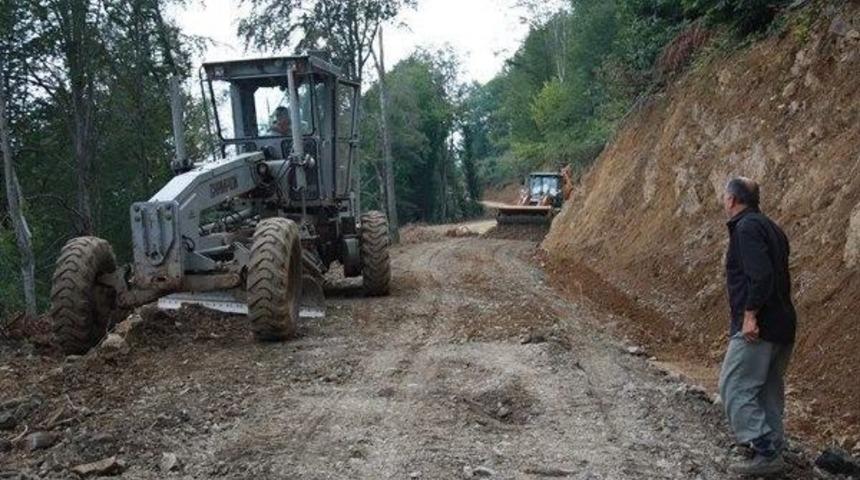 Orman İ&ccedil;i Yol &Ccedil;alışmaları Başladı