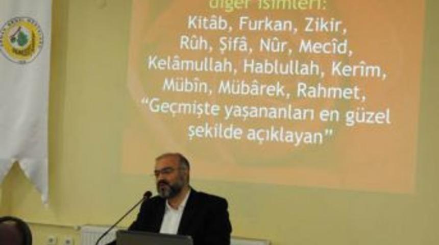 Bursa M&uuml;ft&uuml;s&uuml; Ay: Kur'&acirc;n Bize Ne S&ouml;yl&uuml;yor, Iyi D&uuml;ş&uuml;nelim, &Ouml;yle Okuyalım