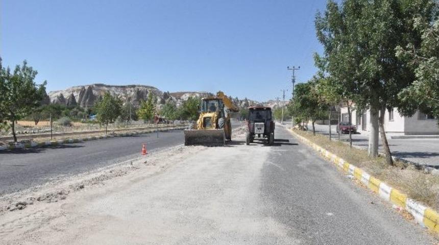G&ouml;reme&rsquo;de Yol &Ccedil;alışması