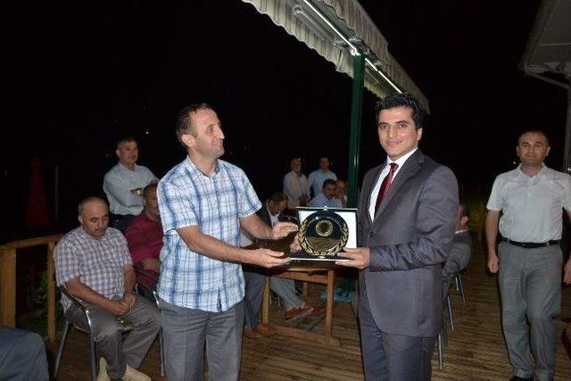 Ayvacık Kaymakamı na Veda Etti 2