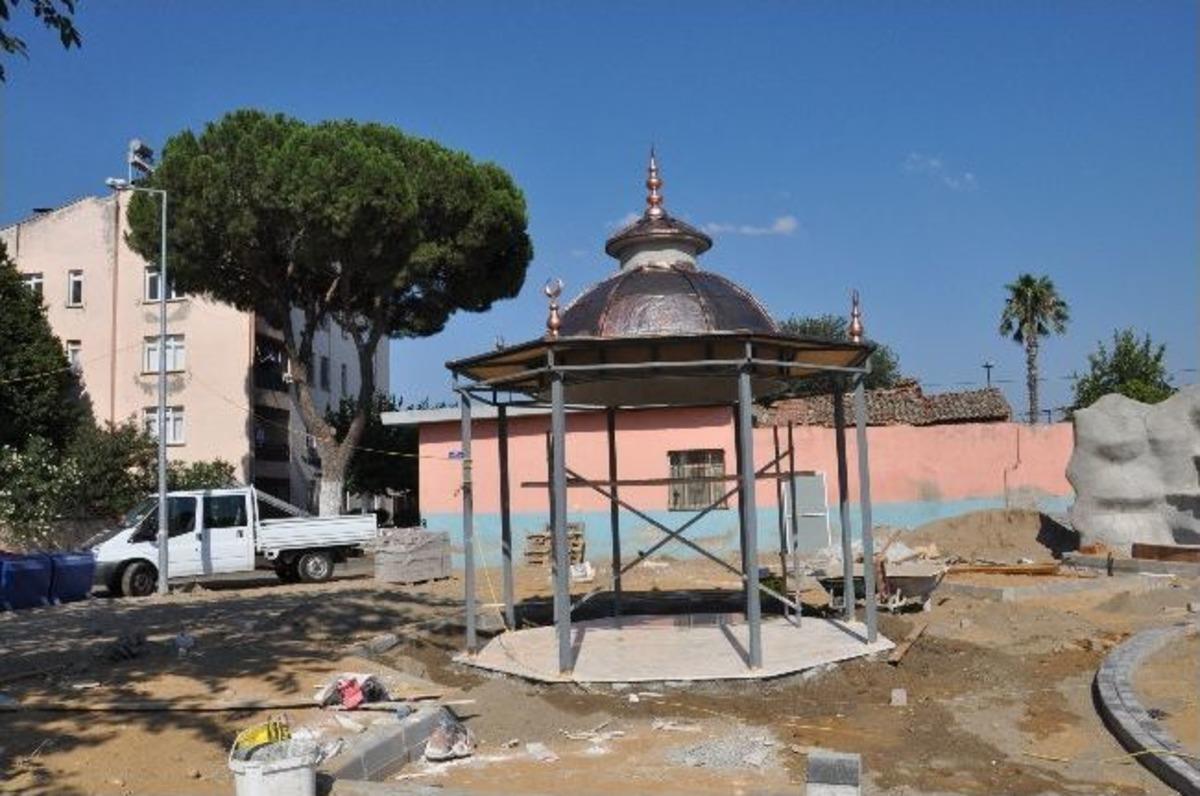 Dumlupınar Parkının Yapım &Ccedil;alışmaları Devam Ediyor