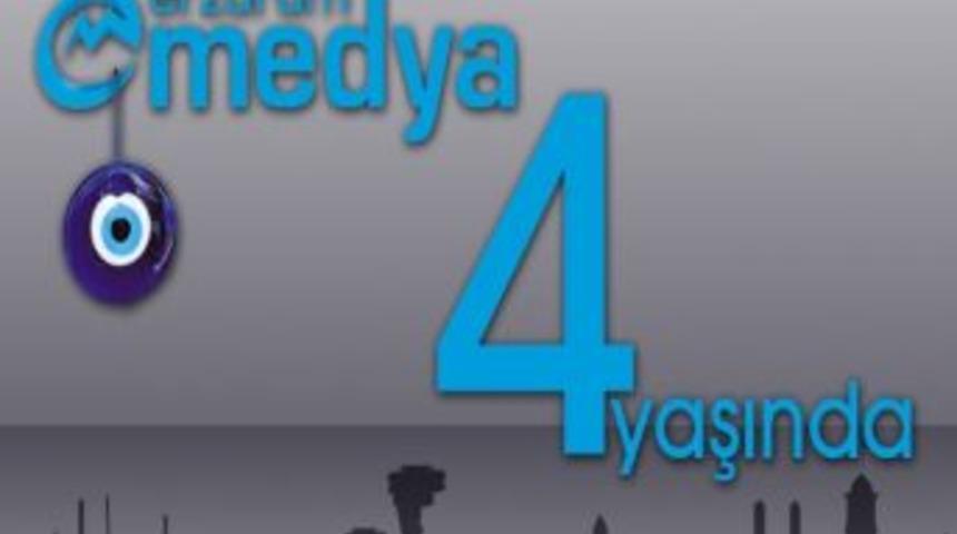 Erzurummedya Haber Sitesi D&ouml;rt Yaşında
