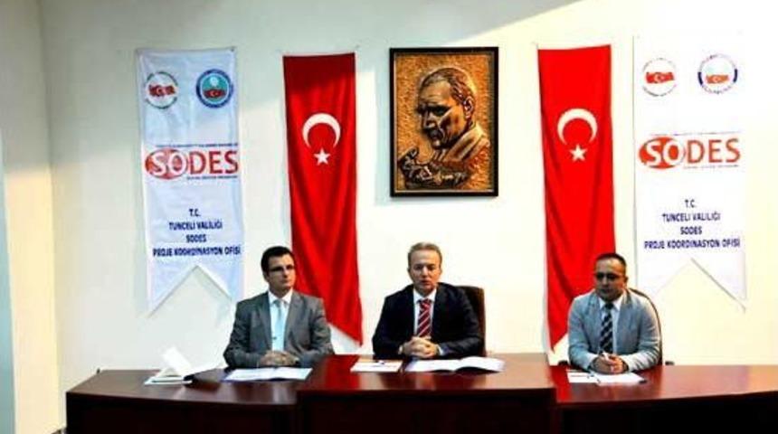 Tunceli'de 35 Proje Kabul Edildi