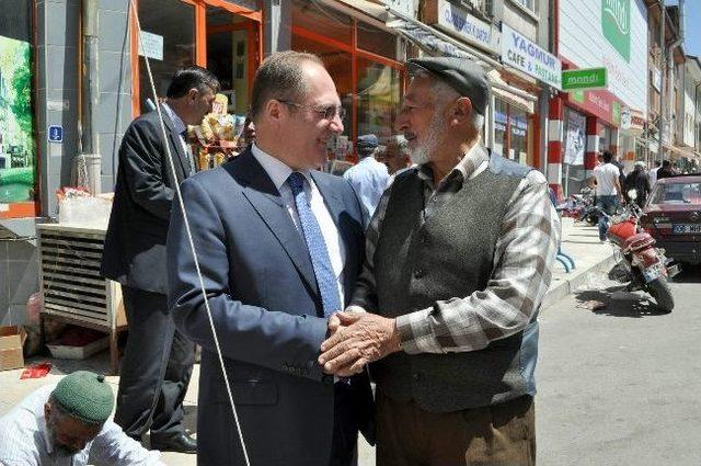 Ak Parti Milletvekili Bilgin, Yıldızeli’ni Ziyaret Etti