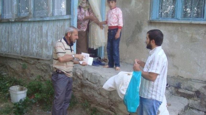 Eleşkirt&rsquo;te Gıda Ve Fıtır Sadakası Yardımı