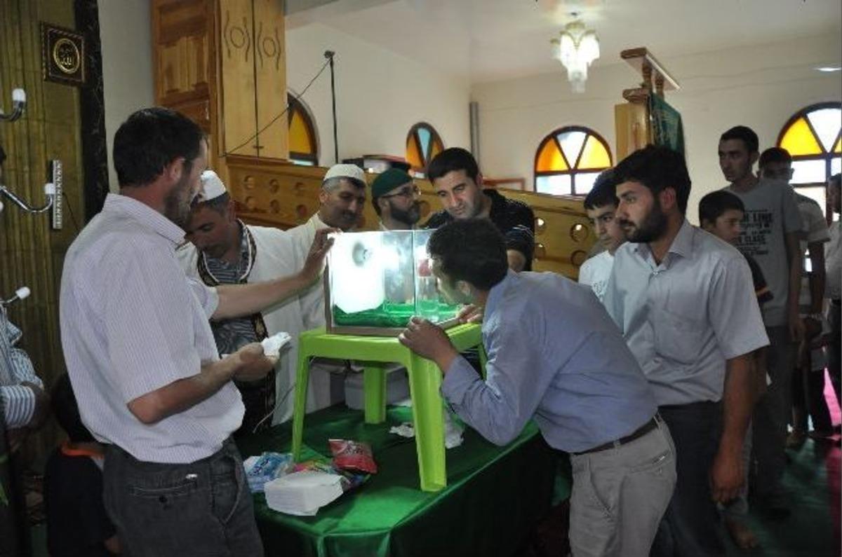 Patnos'ta Sakal-ı Şerif İzdihamı