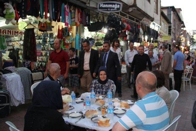 Sancaktar Esnafı İftarda Buluştu