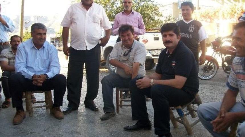 Teiaş B&ouml;lge Tesis M&uuml;d&uuml;r&uuml; Sevgili &Ccedil;&uuml;ng&uuml;ş&rsquo;te İncelemelerde Bulundu